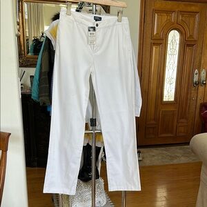 Ralph Lauren Classic Polo White Chino New with tags